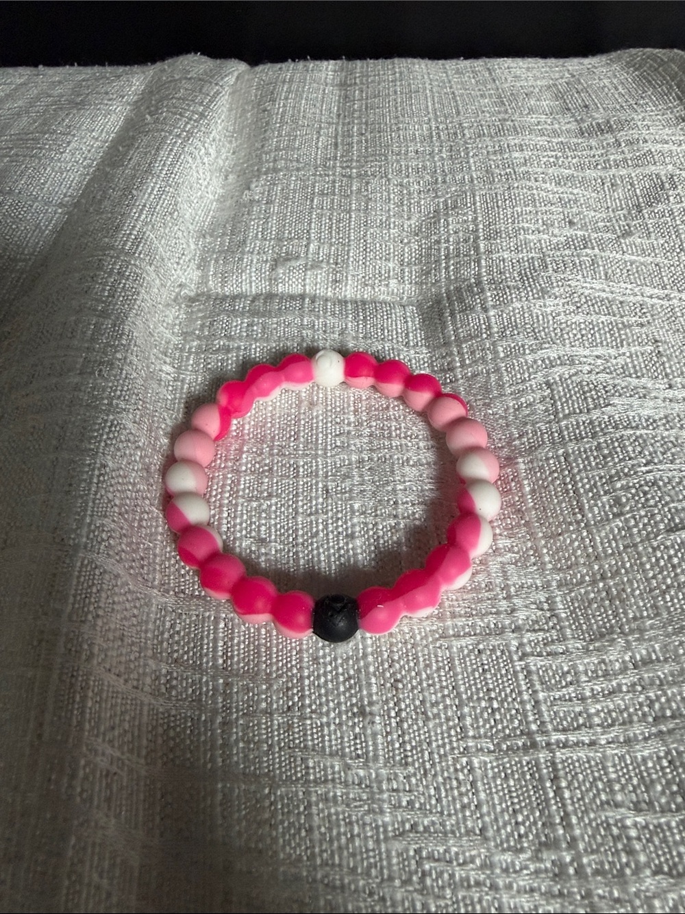 Kids Pink Gradient Lokai Bracelet - Silicone Accessory